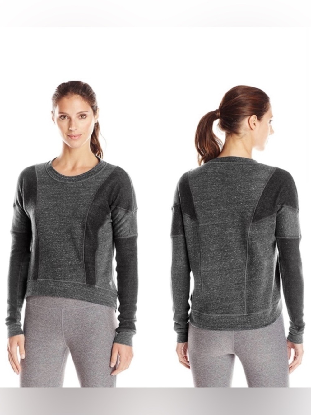 ALO‎ Yoga Charcoal Gray Cozy Pullover
